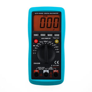 Multímetro Digital Autorange All-sun EM420B com LCD, Testador de Volt, Amp, Ohm e Temperatura, Envio para os EUA - Product Image 1