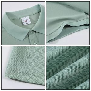 2026 Custom Polyester <b>Polo</b> Shirts Summer Lapel Short-Sleeve Shirt Embroidered and Printed Logo - Product Image 6