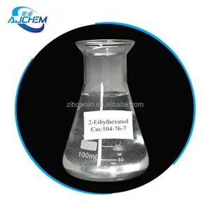 Заводской изооктиловый спирт этилгексиловый спирт для сырья ПВХ пластификаторов изоктанол (2-EH) 104-76-7