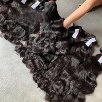 Extensions de cheveux cambodgiens bruts non traités, vente en gros, cheveux humains indiens, cheveux vierges vietnamiens bruts, cuticules alignées