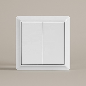 Nhà Máy W Loạt Mới Phong Cách Hiện Đại Tiêu Chuẩn Châu Âu Điện 10A 250V <span class=keywords><strong>2</strong></span> Gang 1 Cách Đẩy Nút Tường Thiết Bị Chuyển Mạch Sử Dụng Cho Nhà - Product Image 1