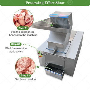 Máquina Trituradora y Moledora Eléctrica Automática de Carne de Pescado (Búfalo) y Huesos, Mini Trituradora de Lodo - Product Image 5