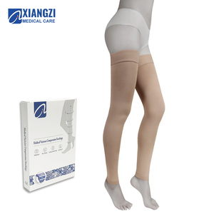 Bas de <span class=keywords><strong>contention</strong></span> élégants pour femmes, au-dessus du genou, antidérapants, <span class=keywords><strong>classe</strong></span> <span class=keywords><strong>2</strong></span>, en Spandex/Nylon, pour les varices - Product Image 1