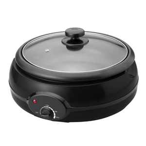 Hot Sale Multi guna Rumah Tangga Cerdas putih 1200w panci listrik Stainless Hot Pot Cooker dengan lapisan Non-Stick - Product Image 4