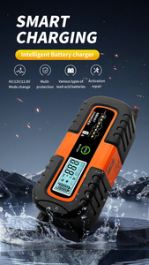 Chargeur <span class=keywords><strong>de</strong></span> <span class=keywords><strong>batterie</strong></span> intelligent multi-tension avec fonction <span class=keywords><strong>de</strong></span> réparation en un clic <span class=keywords><strong>pour</strong></span> l'entretien des batteries au plomb-acide - Product Image 5