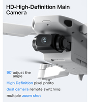 AERI100 Drone VR Tanpa Sikat dengan Kacamata Kamera Ganda WiFi FPV RC Quadcopter 6 Axis Gyro RC Helikopter Mainan untuk Anak-anak