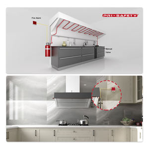 Sistema di estinzione chimica a umido per cappe da cucina, protezione <span class=keywords><strong>antincendio</strong></span> per cucine - Product Image 4