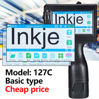 Imprimante à jet d'encre TIJ portable KY127C 12,7 mm pour l'impression de codes de lots, de logos et de dates sur plastique