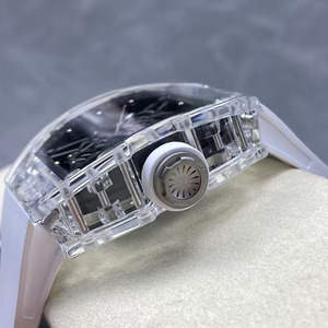 Reloj mecánico automático deportivo para hombre, de diseño de alta gama, transparente, con esfera luminosa, caja de zafiro y estilo elegante. - Product Image 4