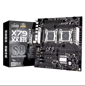 Shenzhen Manufacturer Direct Sales New X79 Dual <b>CPU</b> Gaming <b>Motherboard</b> DDR3 256GB Memory LGA 2011 Desktop - Product Image 1