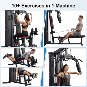 Stazione Fitness Completa per Casa, Macchina Multifunzione con Cavi per Allenamento Completo del Corpo - Product Image 3