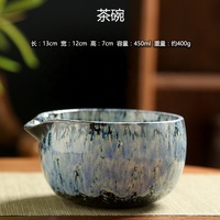 Vente en gros de bols à matcha en porcelaine Japandi, bols à thé en céramique avec glaçure au four pour la cérémonie du thé