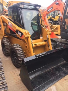 Second Hand Cat 216B 226B Skid Steer <strong>Loader</strong>, Used Cat Mini Wheel <strong>Loader</strong> For Sale In Shanghai - Product Image 4