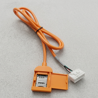 Adaptateur de câble stéréo 20 broches pour autoradio Android avec emplacement pour carte SIM 4G et câble d'extension pour lecteur DVD, gaine en PVC