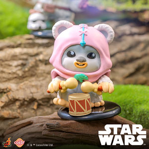 Star Wa RS Ewok COSBI Blind Box Mini muñecas de PVC hechas a mano Adornos de juguete de moda con personajes de Frozen - Product Image 5