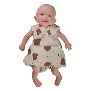 <span class=keywords><strong>Bebe</strong></span> Reborn 48CM Girl Full Solid Silicone Reborn Doll Hecho a mano Boca abierta Pintado Realista Tacto suave Muñeca hecha a mano Juguete - Product Image 5