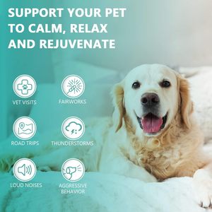 Gouttes calmantes personnalisées <span class=keywords><strong>pour</strong></span> animaux de compagnie en gros – Formule naturelle apaisante <span class=keywords><strong>pour</strong></span> chiens et chats – Soulagement du stress et aide au sommeil – Marque privée OEM - Product Image 5