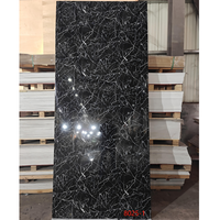 Décoration de construction nouvelle galaxie brillante Design Board1220 * 2440mm UV impression 3D panneau mural en marbre PVC