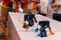 Kit de robot bipède humanoïde STEM My Robot Time, 18 servomoteurs, 256 LED pleine couleur, jouet programmable très vendu pour les compétitions, pour enfants