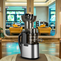 Roestvrijstalen Fruit Citrus Sinaasappel Afzuigmachine Blender Slow Juicer Commerciële Elektrische Koude, Langzame Verse Smoothie Voor Thuis
