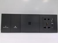 Interruptor Táctil Modbus con Protocolo RS485, Solución de Automatización para Hoteles con Sensor Magnético e Infrarrojo para Puertas