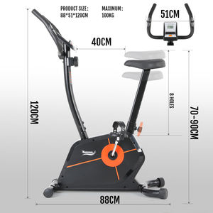Bicicleta ergométrica magnética resistente para entrenamientos cardiovasculares-Equipo de fitness en el hogar para entusiastas - Product Image 4