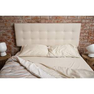 DB Omne Sleep Juego de sábanas King de 4 piezas en crema Microplush y bambú hipoalergénico Incluye funda de almohada - Product Image 2