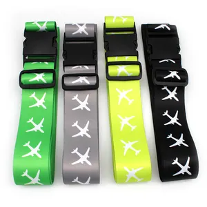 Custom one-line elastic strap passwordless packing strap elastic Luggage strap fixed strap Luggage strap belt belt for luggage