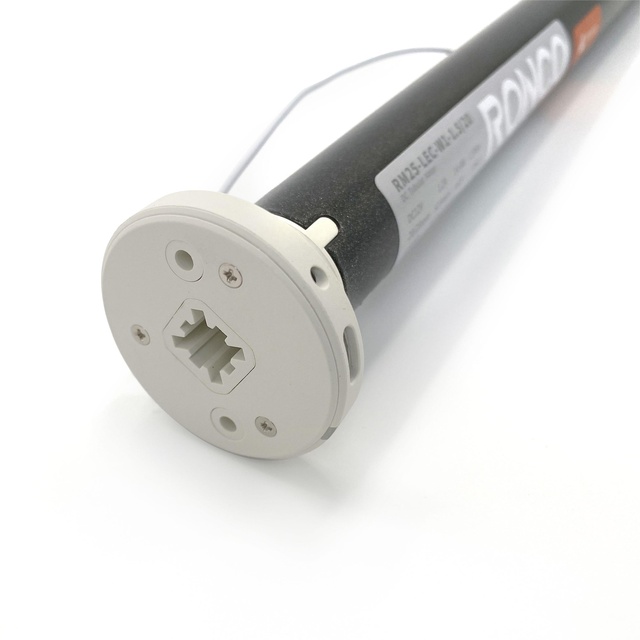 RM25-LEC Smart Remote Control 25mm Tubular Lithium Battery Rechargeable Single-Phase High Torque Motor for Motorized Roller