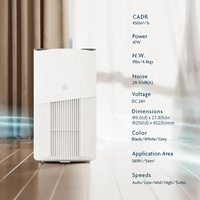 Purificateur d'air hepa de haute qualité pour la maison revitalisant de grande pièce pour bébés purificateur d'air de maison intelligente pour animaux de compagnie de chambre à coucher à charbon actif