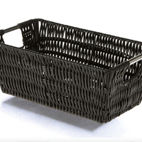 Panier de rangement en PP tissé à la main, moderne, imperméable, personnalisé, de haute qualité, écologique, multifonctionnel, avec poignée