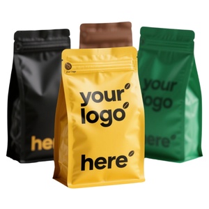 Bolsas de Café Personalizadas al por Mayor, Bolsas de Café Mate de 8oz, 12oz, 16oz, 500g, Bolsas de Café Premium Trilaminadas con Válvula - Product Image 4