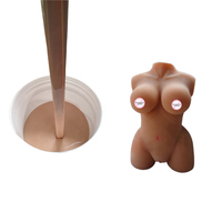 Caoutchouc de silicone liquide sexy fille et amour factice avec caoutchouc de silicone sans danger pour le corps non toxique