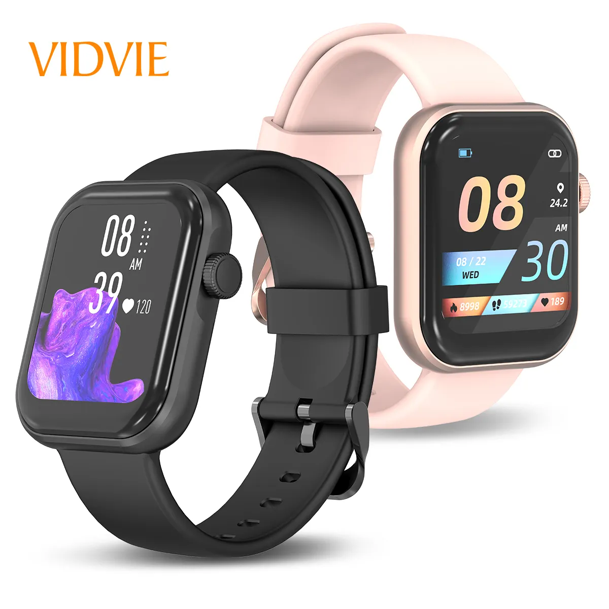VIDVIE High Quality Intelligent Digital Waterproof Reloj Smart Watch Smartwatch With Blood Pressure