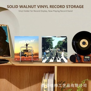 Iron Cd <b>Rack</b> Desktop Vinyl <b>Record</b> Display Storage <b>Rack</b> For Cafe Magazine Poster Hat Organizing - Product Image 5