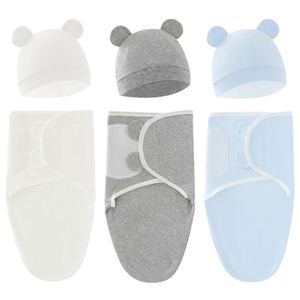 3 pezzi In <span class=keywords><strong>un</strong></span> Set di vestiti di bambù all'ingrosso per bambini <span class=keywords><strong>sacco</strong></span> <span class=keywords><strong>A</strong></span> <span class=keywords><strong>pelo</strong></span> solido con cappello per neonato - Product Image 6
