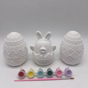 All'ingrosso 3D Set artigianato in gesso <span class=keywords><strong>di</strong></span> Pasqua per le età 2-4 include dipingere il tuo coniglietto & uovo - Product Image 4