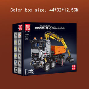 نموذج شاحنة بذراع آلي هوائي من سلسلة الهندسة من مولد كينج 19007S، 2970 قطعة، لعبة تعليمية تقنية، هدية للمناسبات - Product Image 3