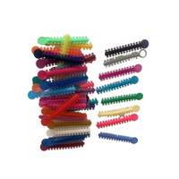 OEM Chine Taizhou Multi Couleur Dentaire Orthodontique Élastique Bretelles En Caoutchouc Ligature Cravates Moule Usine