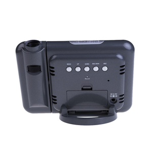 Desktop Clock <b>Digital</b> Alarm Clock with Projector Color Screen Time Projection Clock Multi-function Weather <b>Calendar</b> Time Watch - Product Image 5