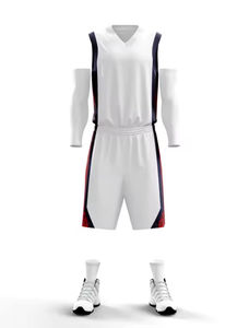 Camiseta de Baloncesto de Malla con Nombre de Equipo Personalizado de Fábrica, 100% Poliéster, Transpirable, Absorbente de Humedad, de Secado Rápido, Unisex para Adultos - Product Image 3