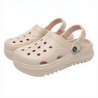 Sabots EVA pour femmes, antidérapants, design tendance, sandales classiques à plateforme, semelle épaisse personnalisée, chaussures de jardin, logo confort