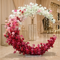 Arche de mariage en fer pour toile de fond florale, décoration d'événements, demande en mariage, banquet, cadre photo