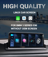 Reproductor de vídeo para coche Linux, pantalla táctil, Android, Carplay, para BMW Serie 3, E90, E91, E92, E93, novedad