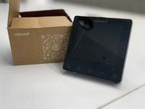 <span class=keywords><strong>Thermostat</strong></span> de chauffage de chaudière à gaz WiFi Tuya programmable 3A avec écran tactile en verre miroir, pièces de chauffage au sol flexibles - Product Image 5