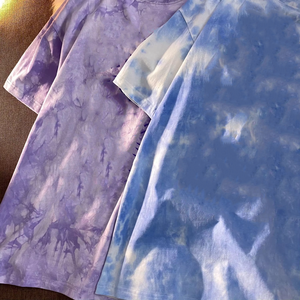 เสื้อยืดสตรีทแวร์เสื้อ Y2k เสื้อมัดย้อมพิมพ์ลายตัวอักษรแขนสั้นวินเทจฤดูร้อน - Product Image 4