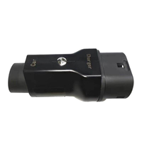 Adaptateur de charge 32A 7kW GB/T vers Type 1 EV | Convertisseur de prise de chargeur secteur pour station de charge de véhicule électrique
