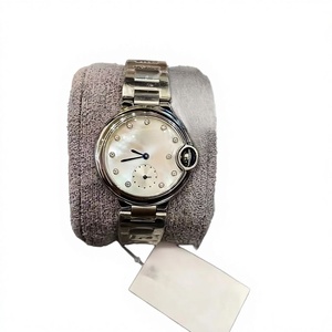Montre-bracelet à quartz pour femme, sport et mode, luxe, affaires, mouvement en acier inoxydable 316L, emballée dans une boîte Cartier. - Product Image 1