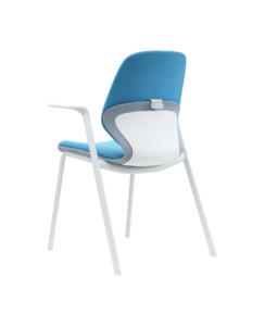 Chaise en plastique de salle de formation de bureau d'école d'activité d'intérieur et extérieure robuste et durable respectueuse de l'environnement - Product Image 2