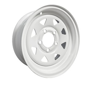 Jante de <span class=keywords><strong>remorque</strong></span> en acier pleine grandeur, universelle, modifiée, de rechange pour camping-car, camion de restauration, véhicule d'ingénierie - Product Image 1